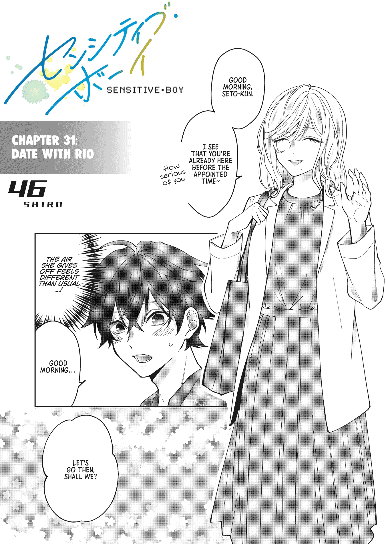Read Sensitive Boy EN Manga Online