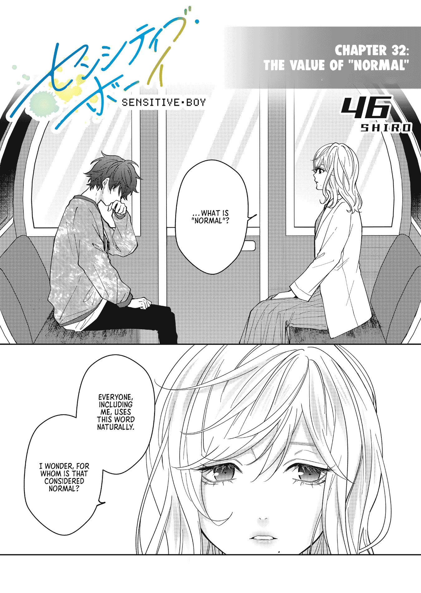 Read Sensitive Boy EN Manga Online