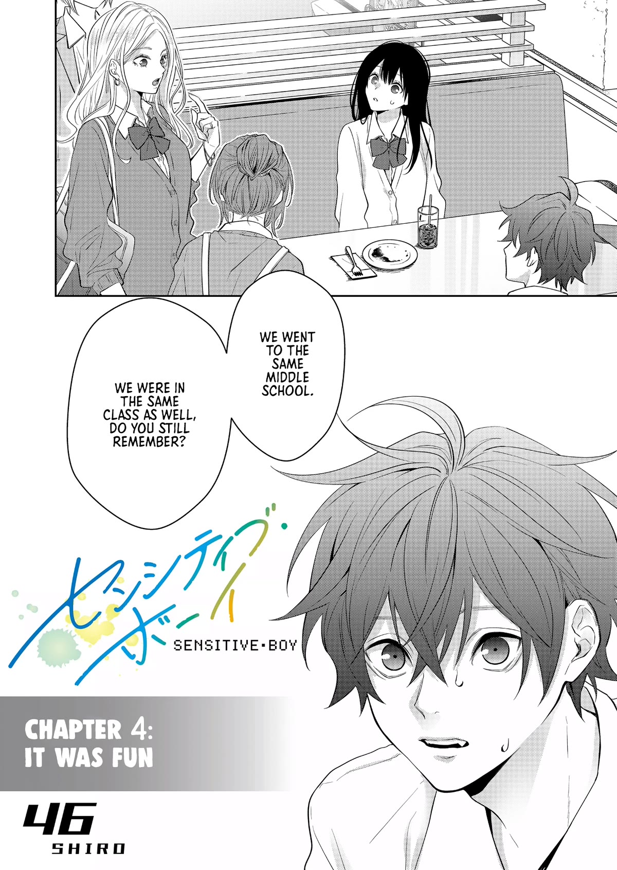 Read Sensitive Boy EN Manga Online