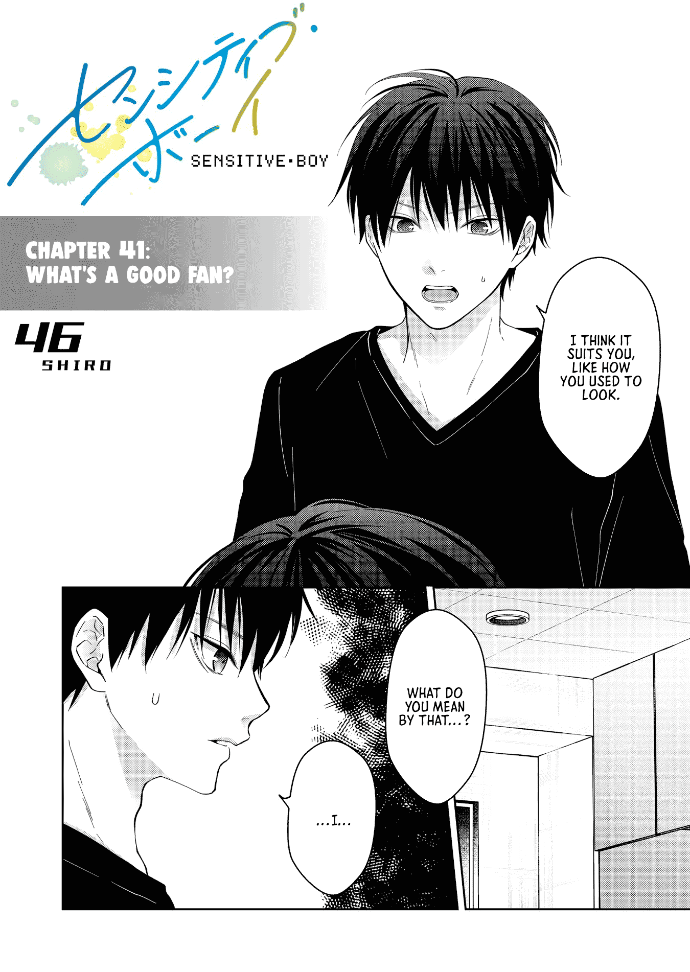 Read Sensitive Boy EN Manga Online