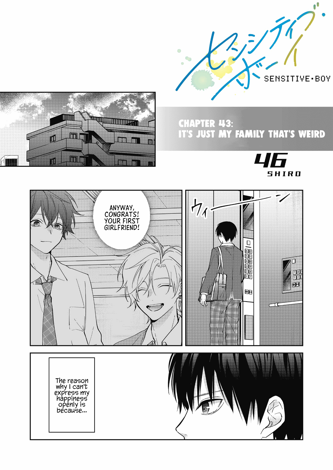 Read Sensitive Boy EN Manga Online