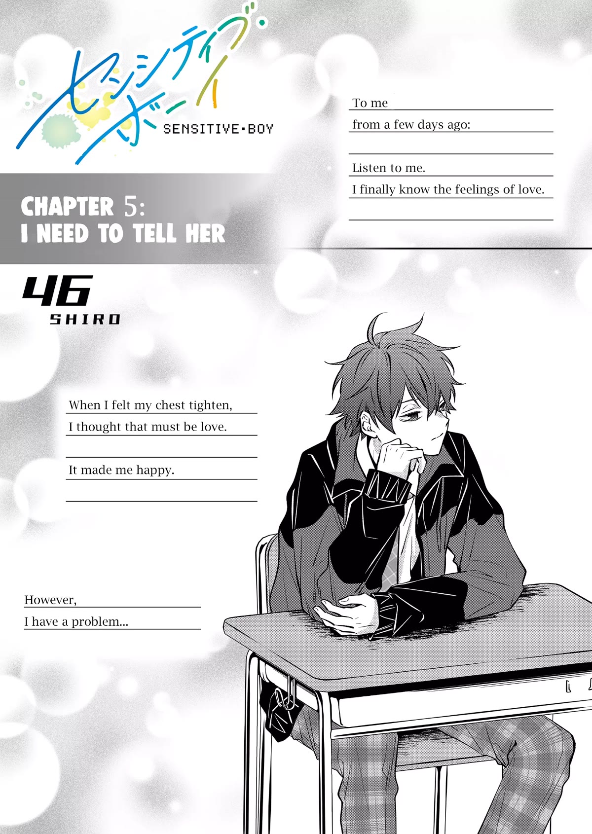 Read Sensitive Boy EN Manga Online