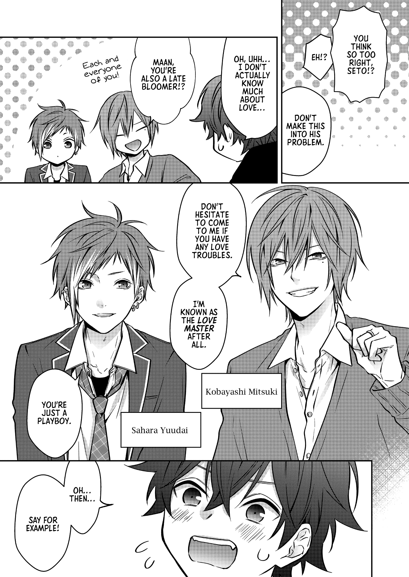 Read Sensitive Boy EN Manga Online