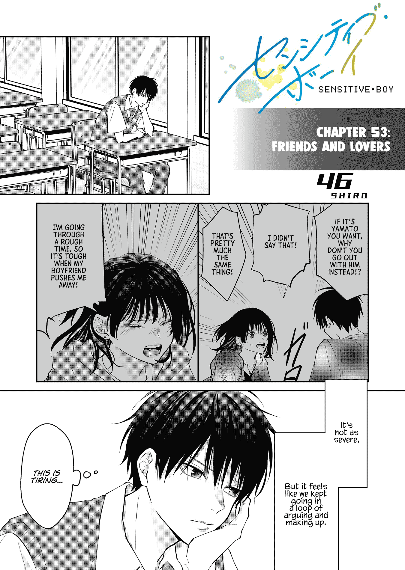 Read Sensitive Boy EN Manga Online