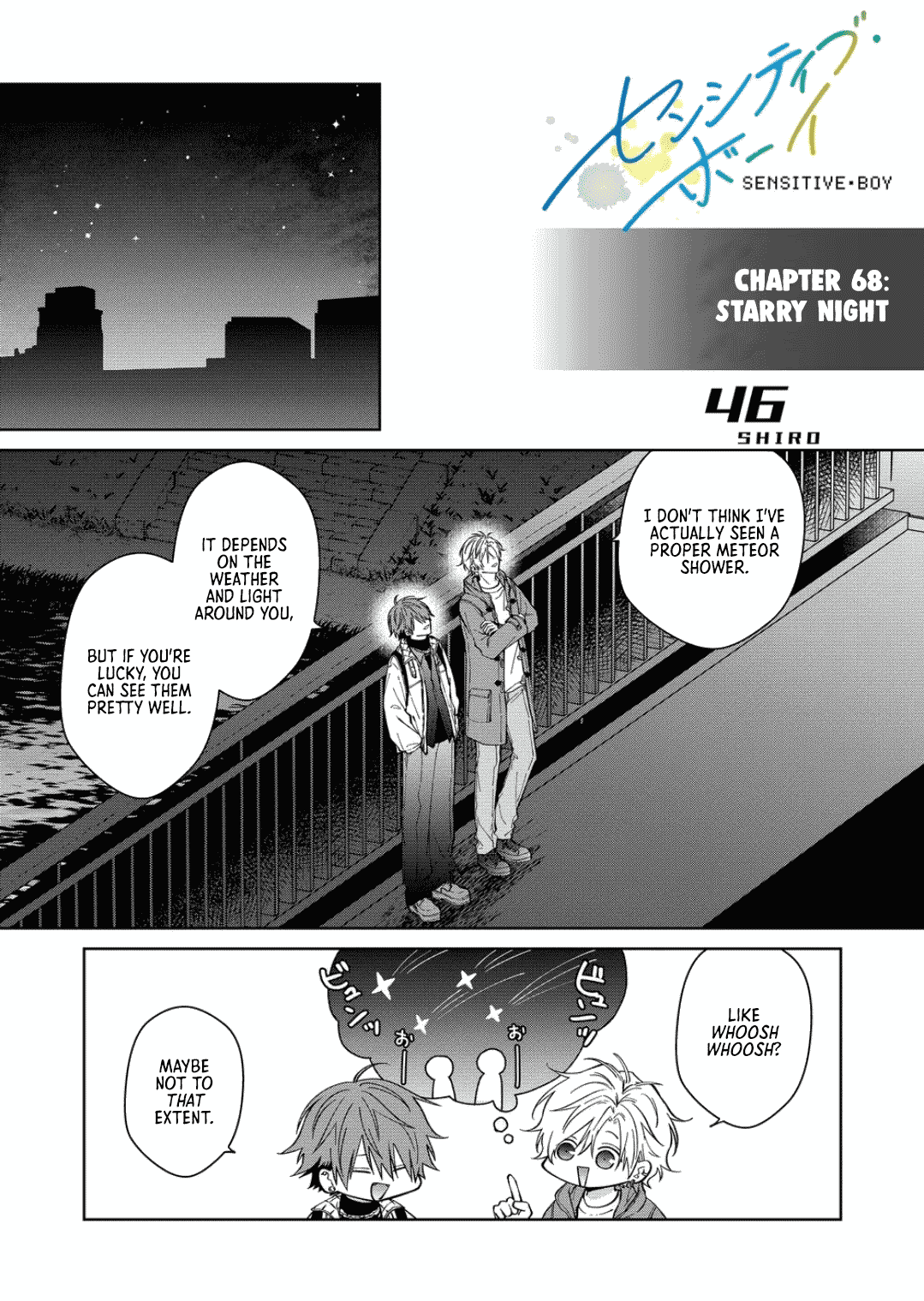 Read Sensitive Boy EN Manga Online