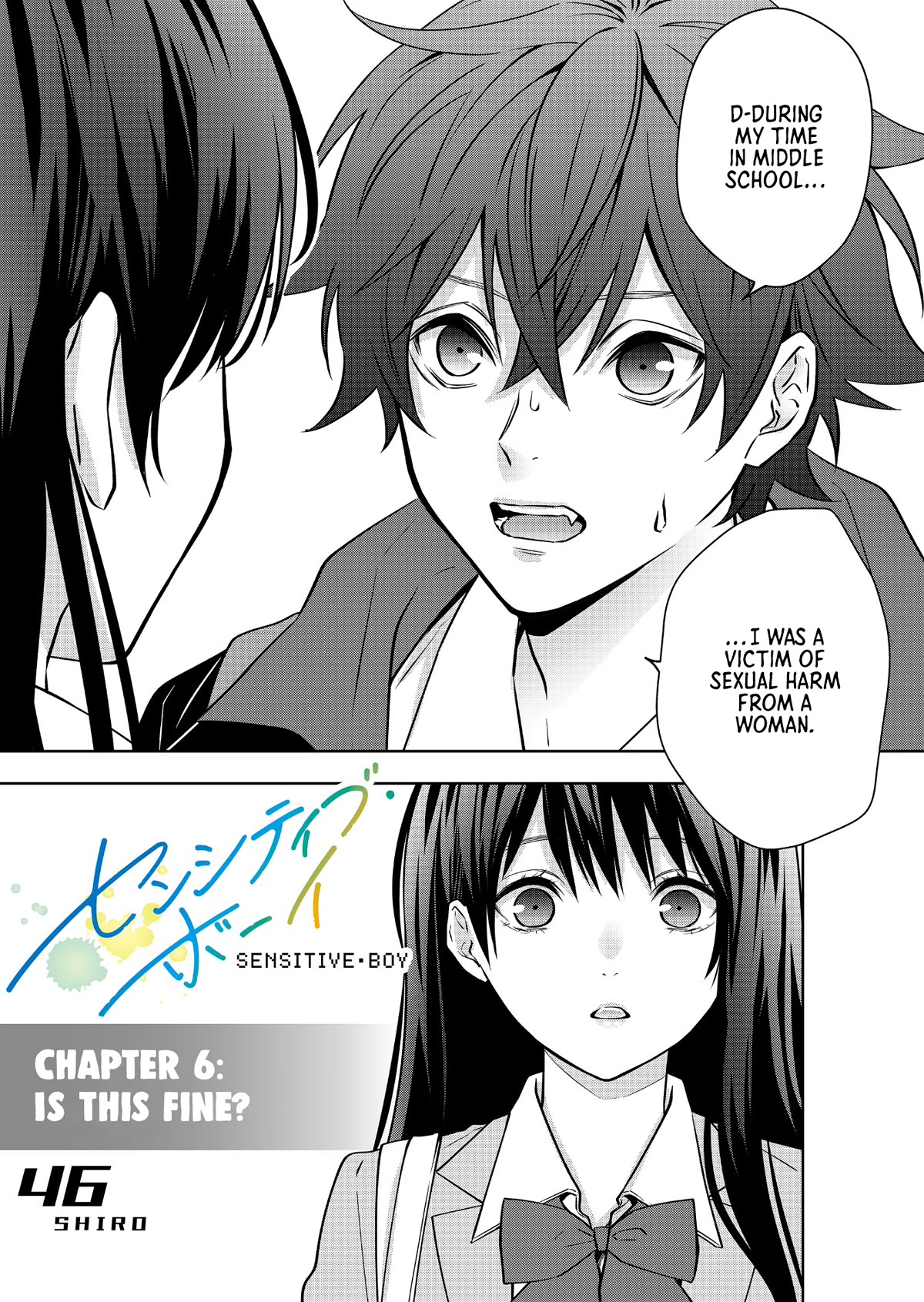 Read Sensitive Boy EN Manga Online