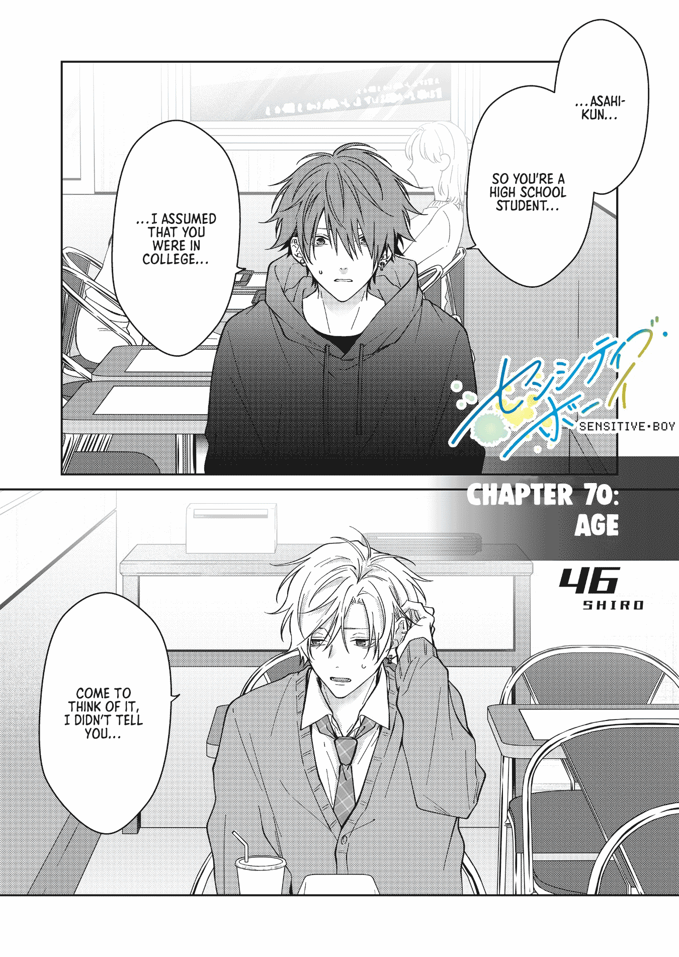 Read Sensitive Boy EN Manga Online