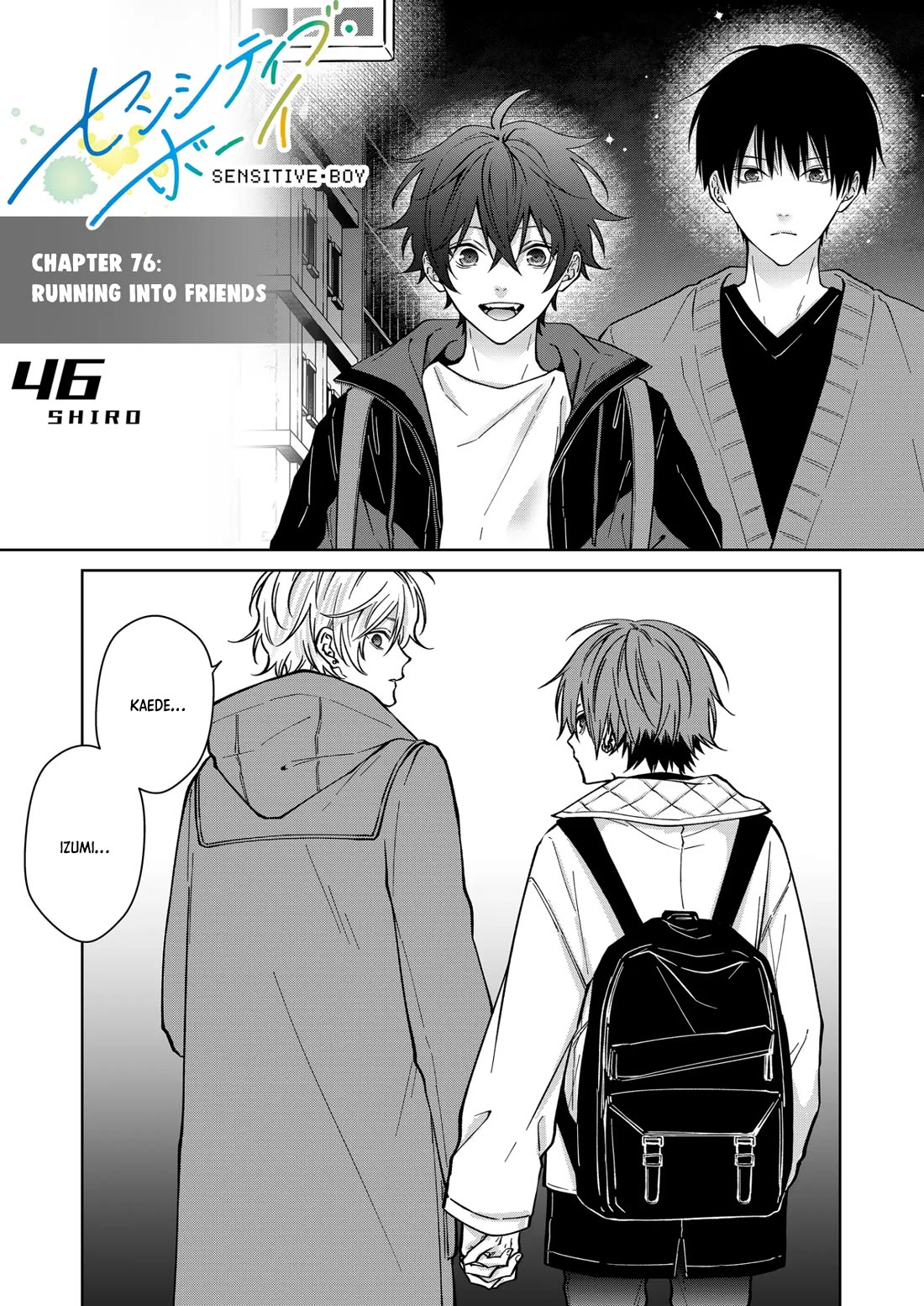 Read Sensitive Boy EN Manga Online