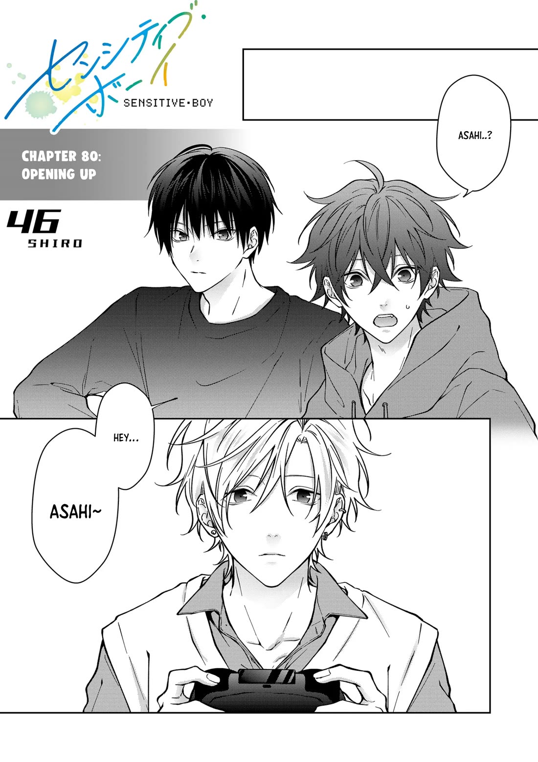 Read Sensitive Boy EN Manga Online