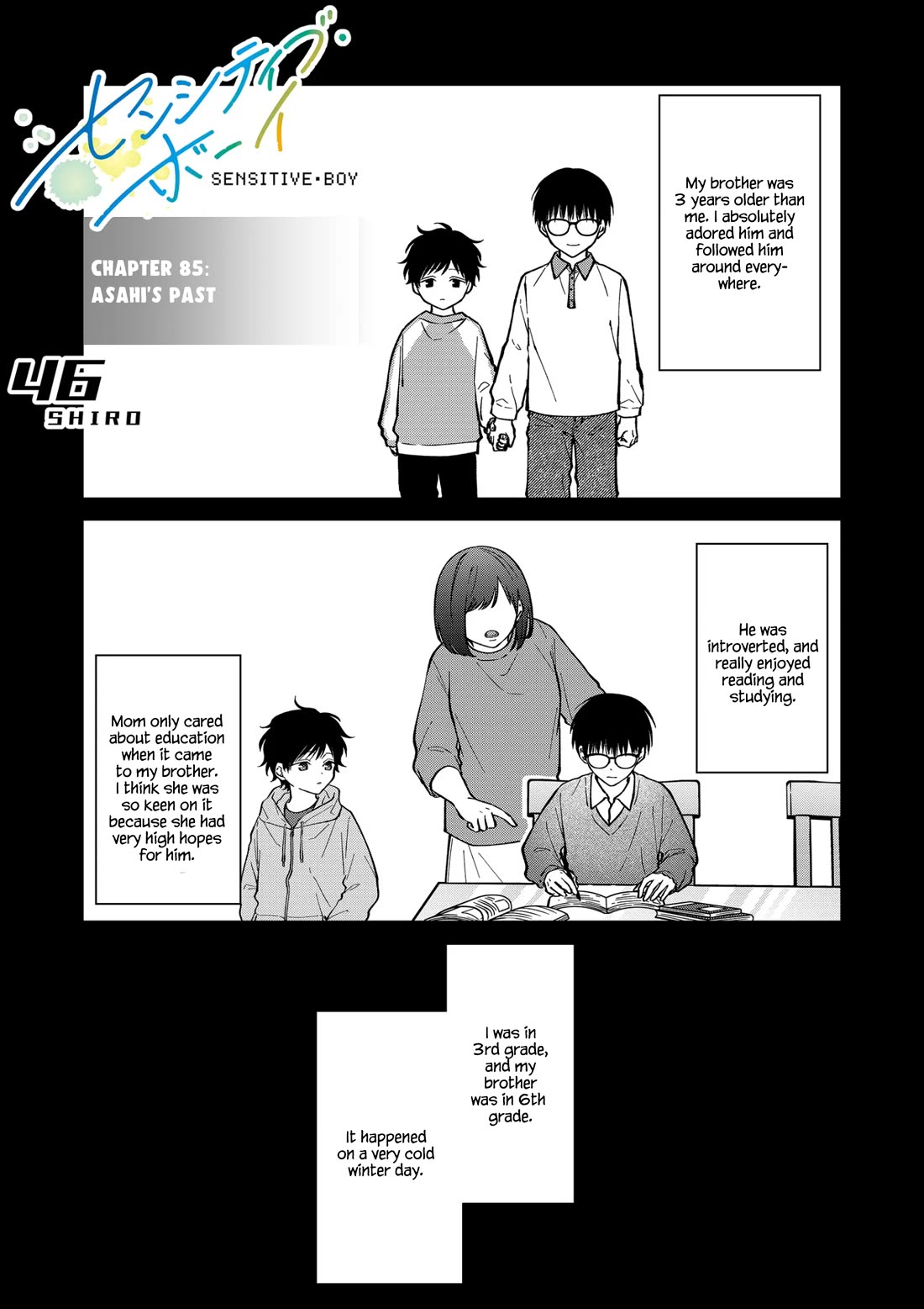 Read Sensitive Boy EN Manga Online
