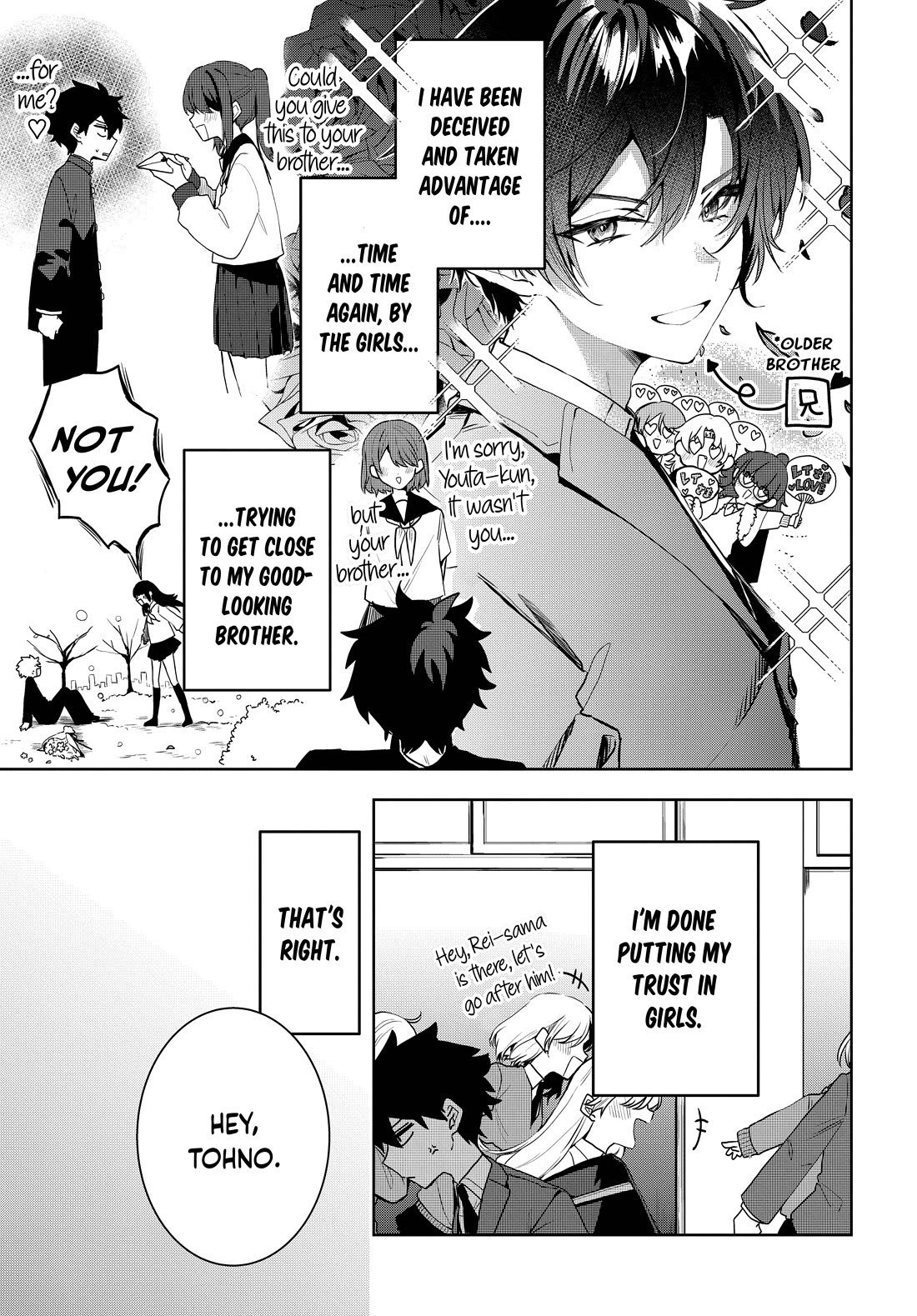 Read She's Likely Aiming for My Older Brother EN Manga Online