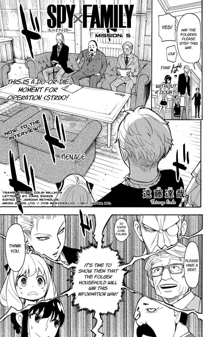 Read Spy X Family EN Manga Online