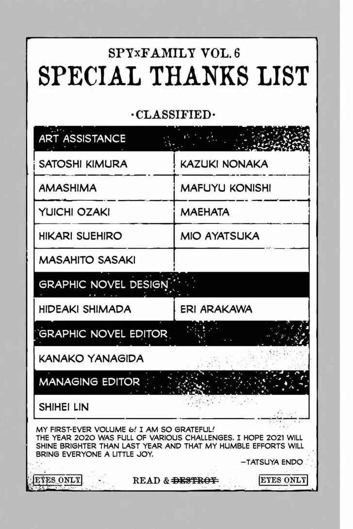 Read Spy X Family EN Manga Online