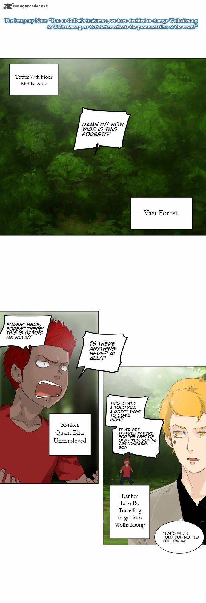 Read TOWER OF GOD EN Manga Online