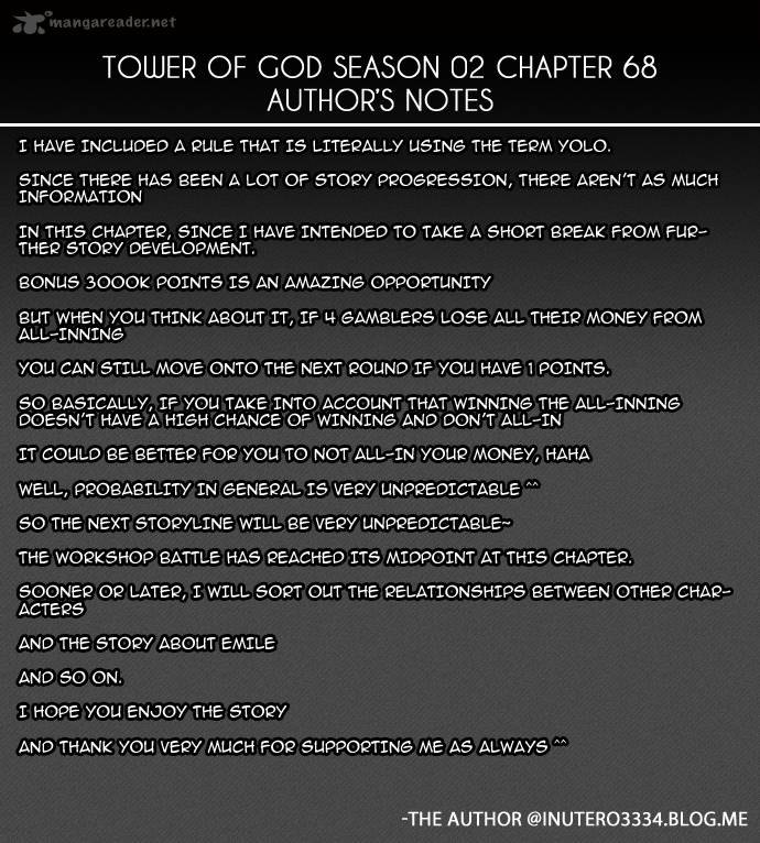 Read TOWER OF GOD EN Manga Online