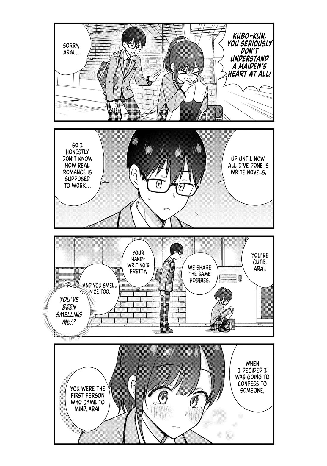 Read Tactless Kubo Wants to Understand Real Love EN Manga Online