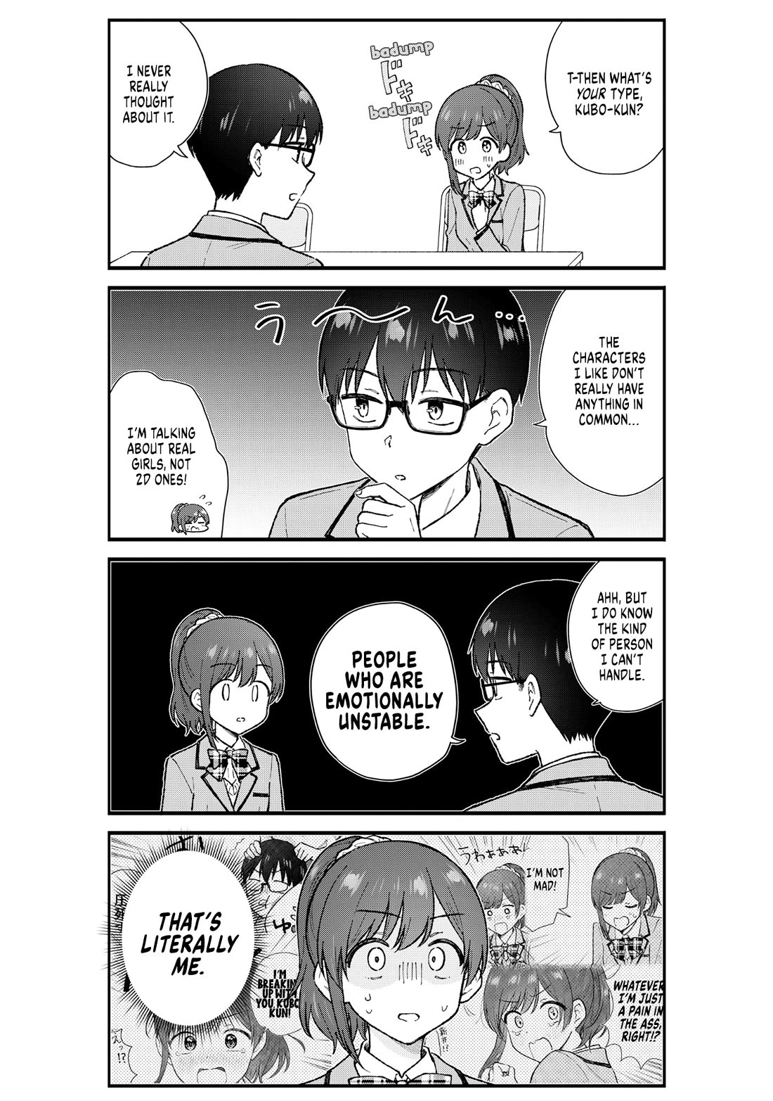Read Tactless Kubo Wants to Understand Real Love EN Manga Online