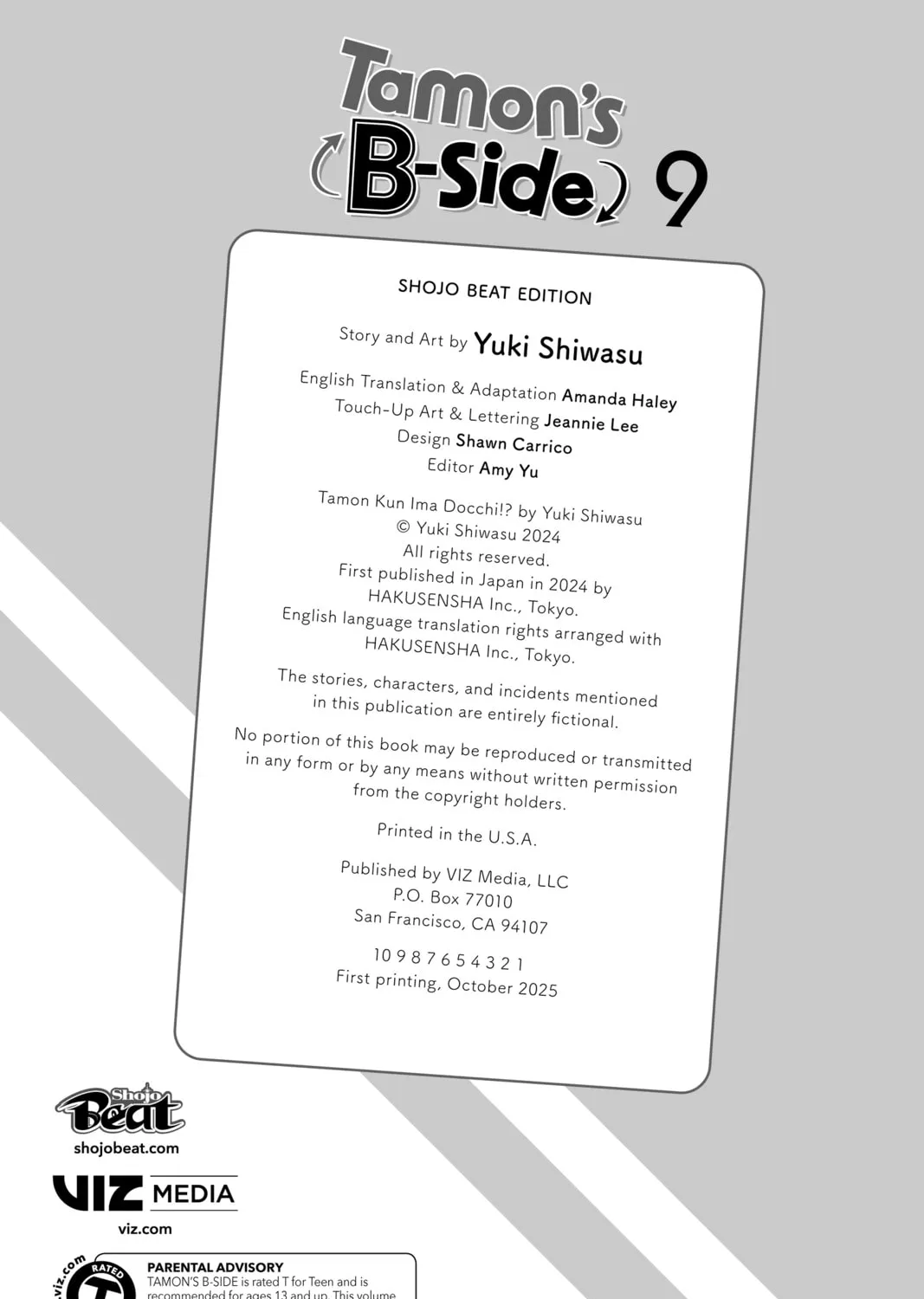 Read Tamon's B-Side Manga Online
