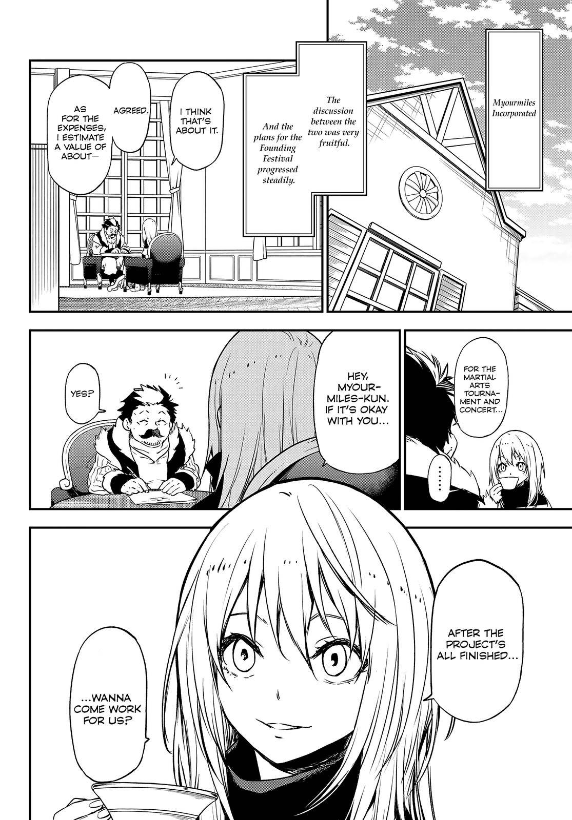 Read That Time I Got Reincarnated As A Slime Manga Online