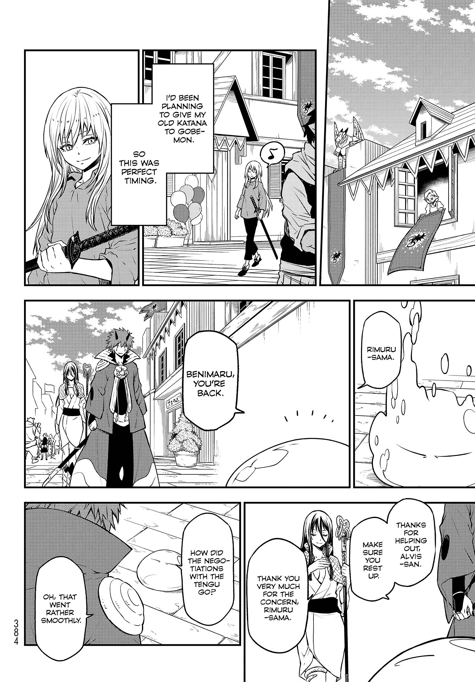 Read That Time I Got Reincarnated As A Slime Manga Online