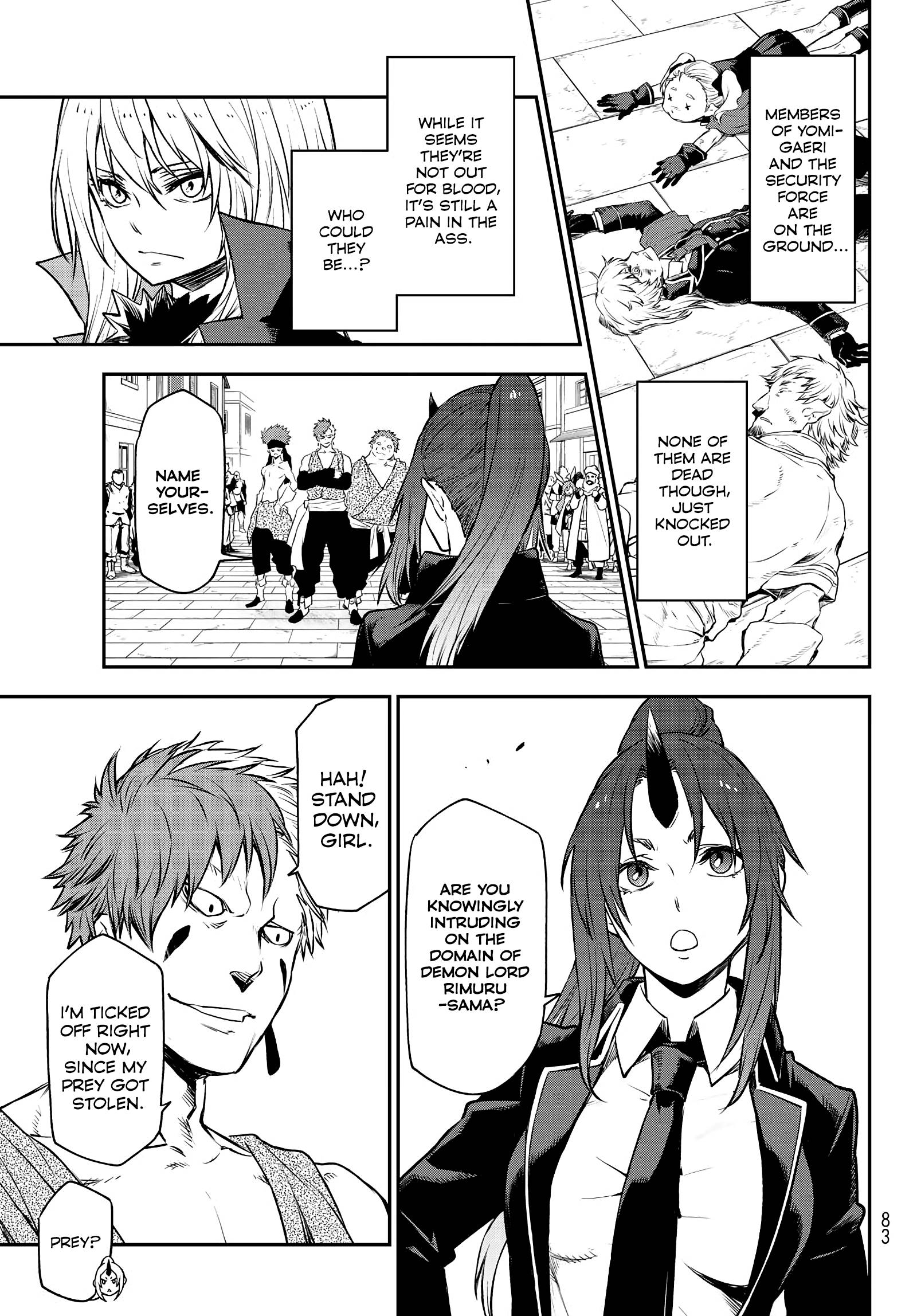 Read That Time I Got Reincarnated As A Slime Manga Online