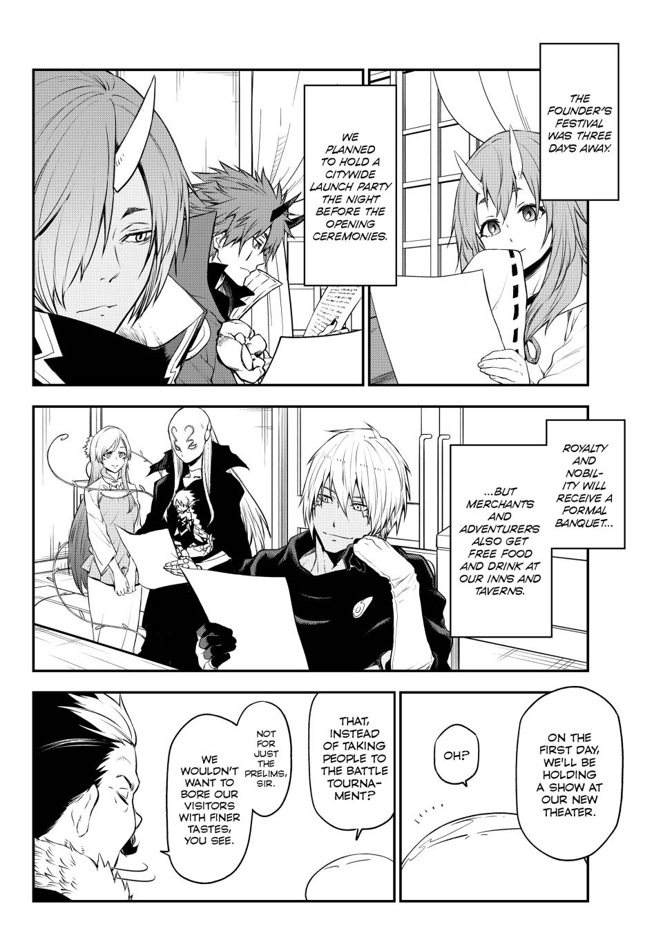 Read That Time I Got Reincarnated As A Slime Manga Online