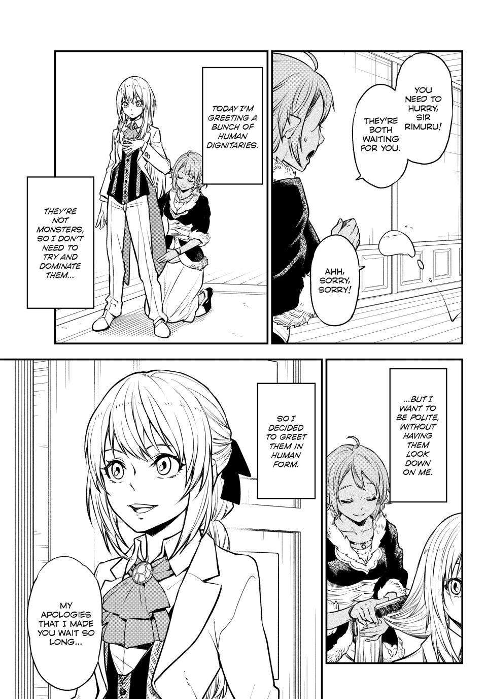 Read That Time I Got Reincarnated As A Slime Manga Online