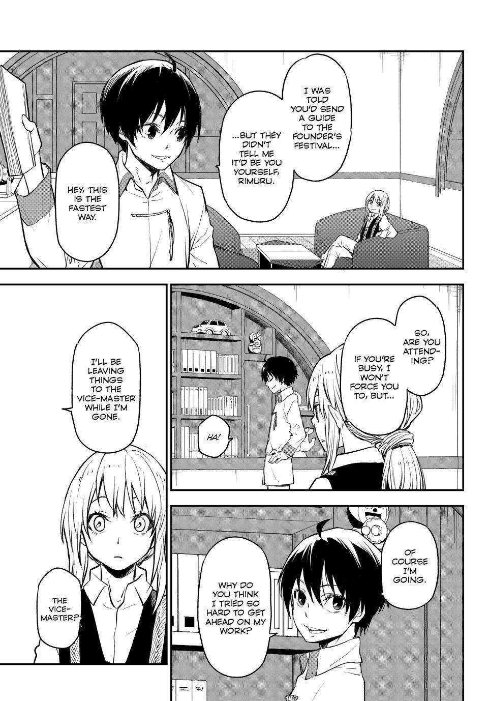 Read That Time I Got Reincarnated As A Slime Manga Online