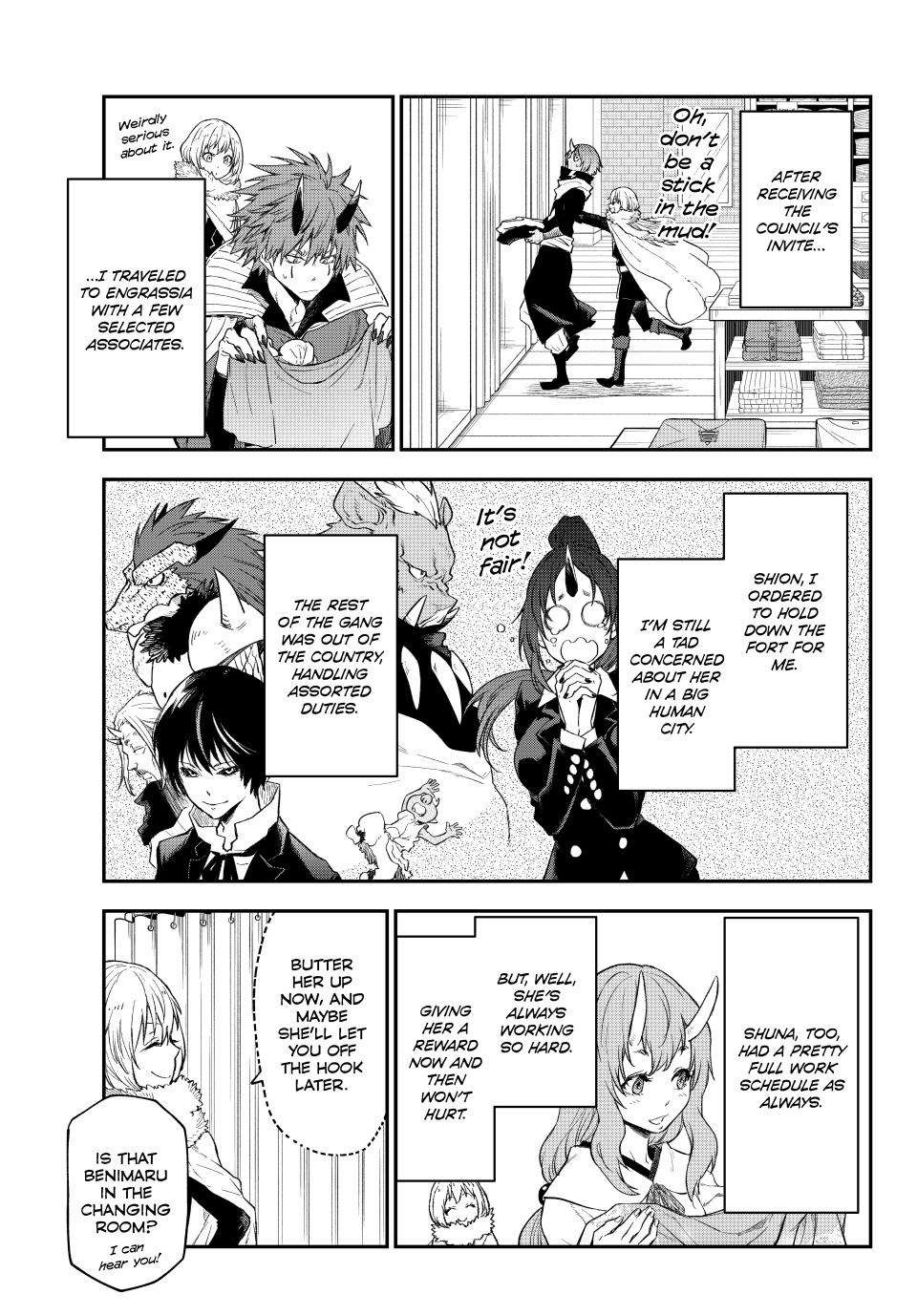Read That Time I Got Reincarnated As A Slime Manga Online