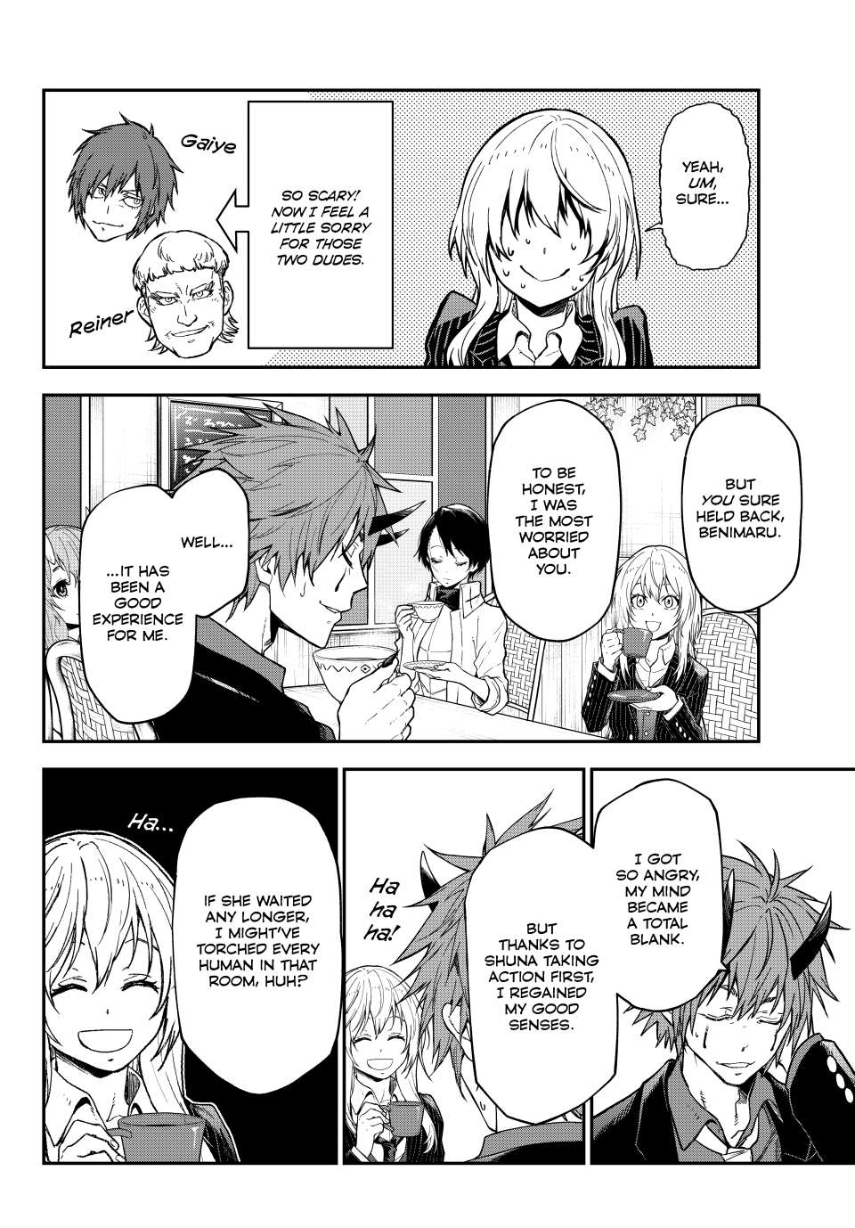 Read That Time I Got Reincarnated As A Slime Manga Online