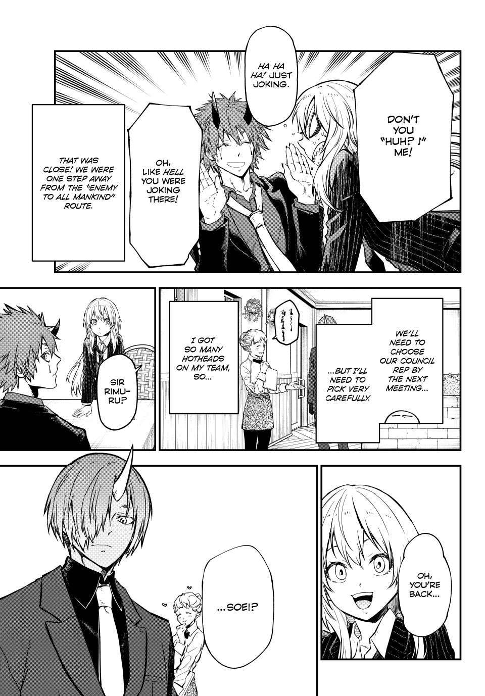 Read That Time I Got Reincarnated As A Slime Manga Online