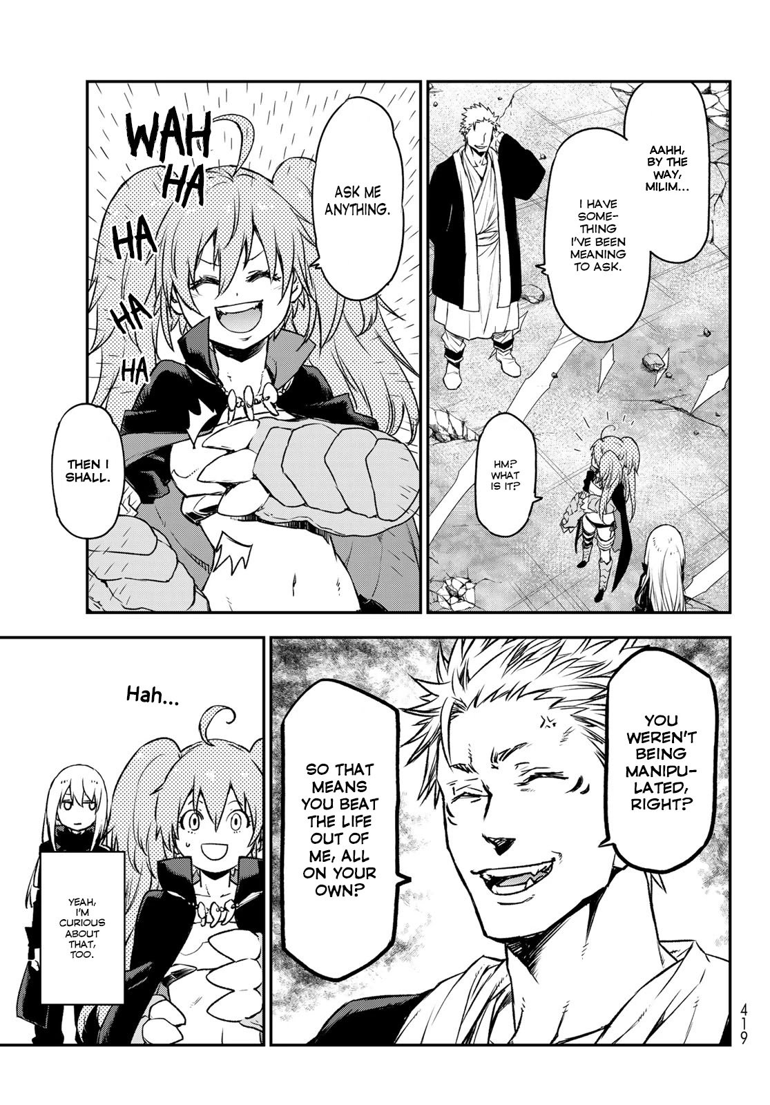 Read That Time I Got Reincarnated As A Slime Manga Online