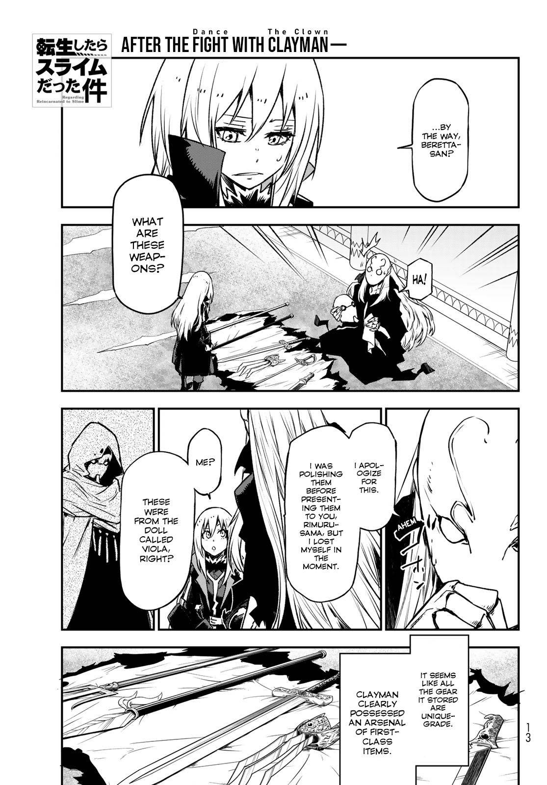Read That Time I Got Reincarnated As A Slime Manga Online