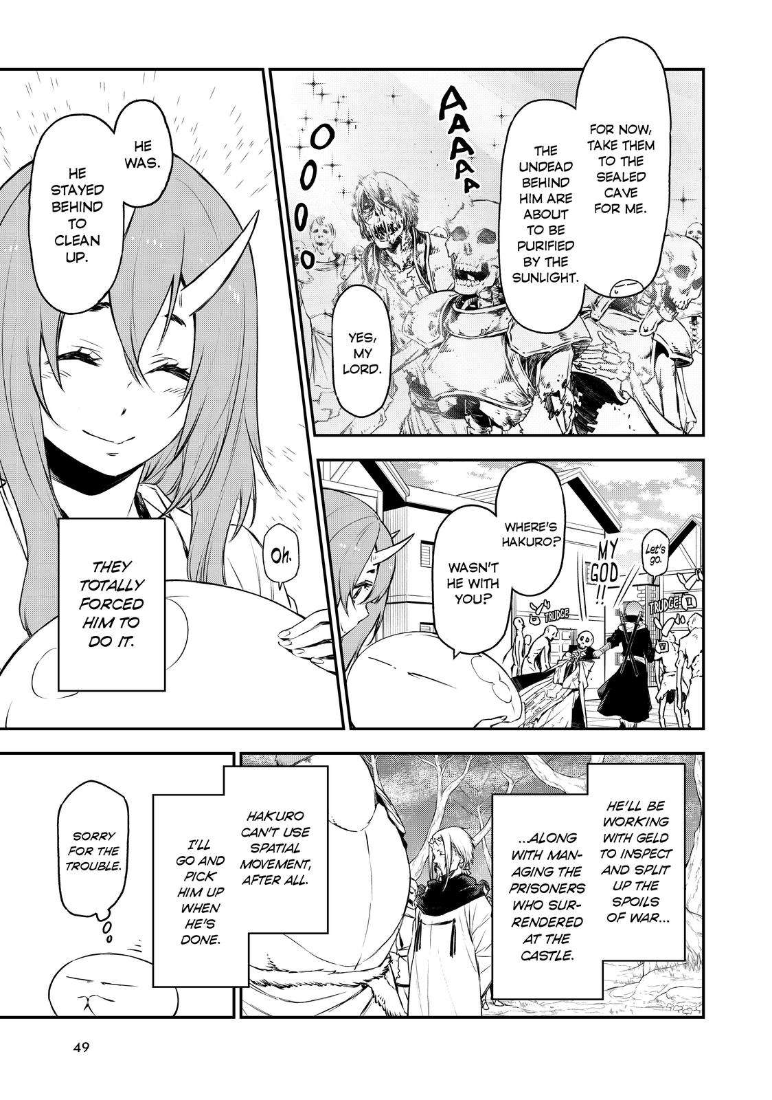 Read That Time I Got Reincarnated As A Slime Manga Online