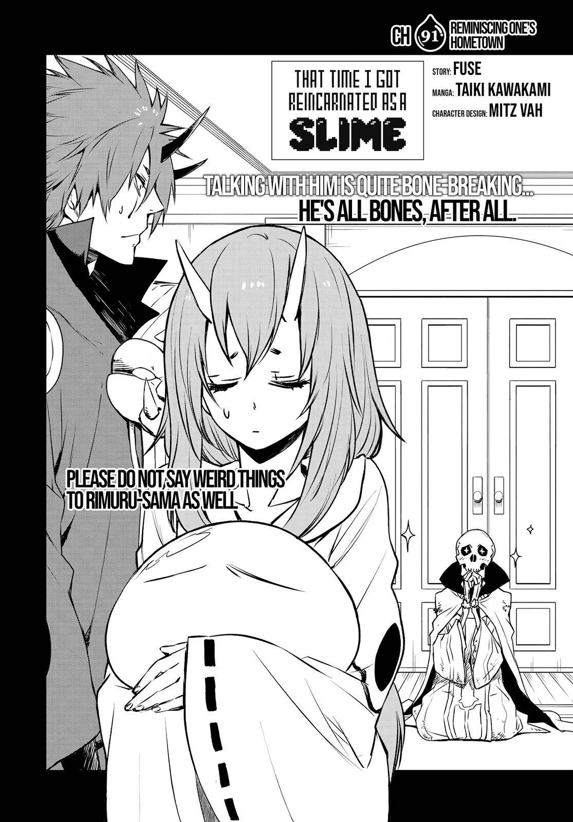 Read That Time I Got Reincarnated As A Slime Manga Online