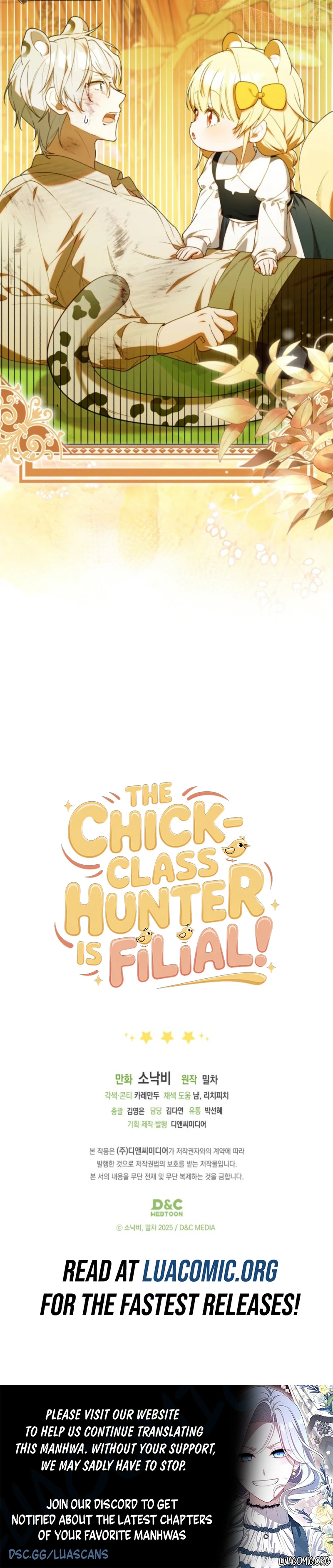 Read The Chick Class Hunter is on a Filial Duty! EN Manga Online