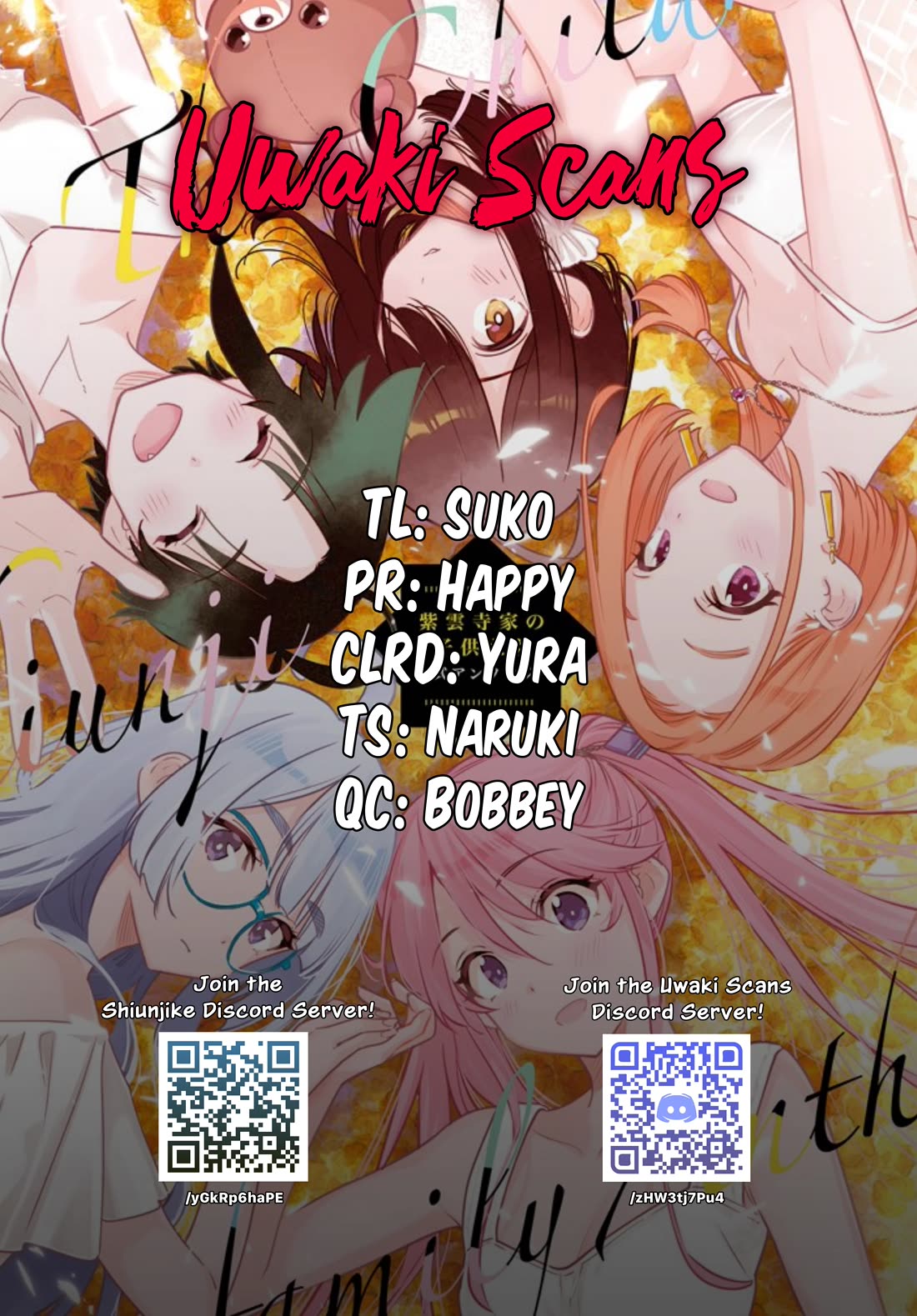 Read The Children of Shiunji Family EN Manga Online