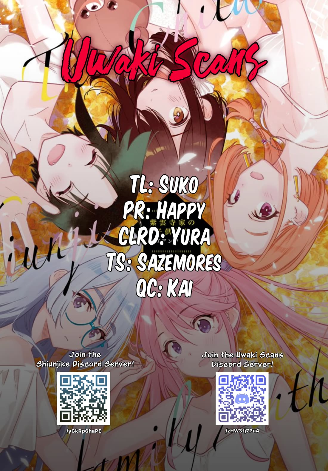 Read The Children of Shiunji Family EN Manga Online