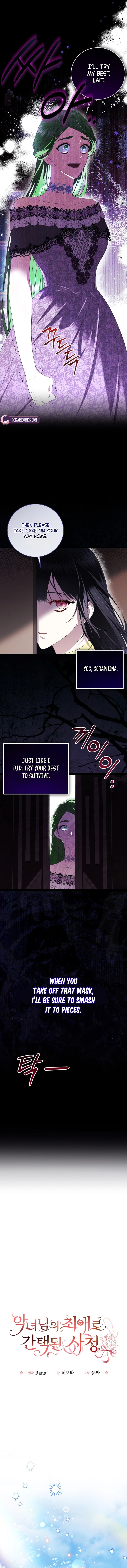 Read The Circumstances of Being Chosen as the Villainess's Favorite Manga Online