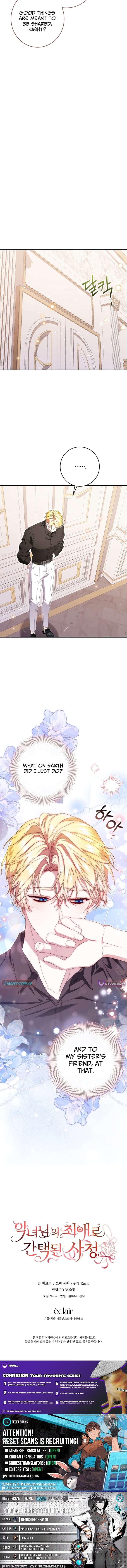 Read The Circumstances of Being Chosen as the Villainess's Favorite Manga Online