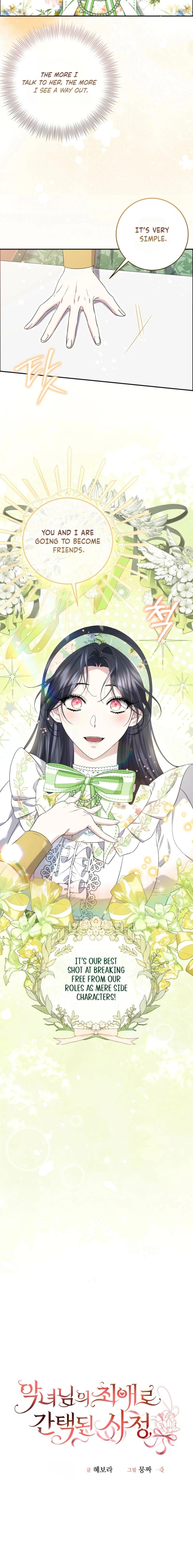Read The Circumstances of Being Chosen as the Villainess's Favorite Manga Online