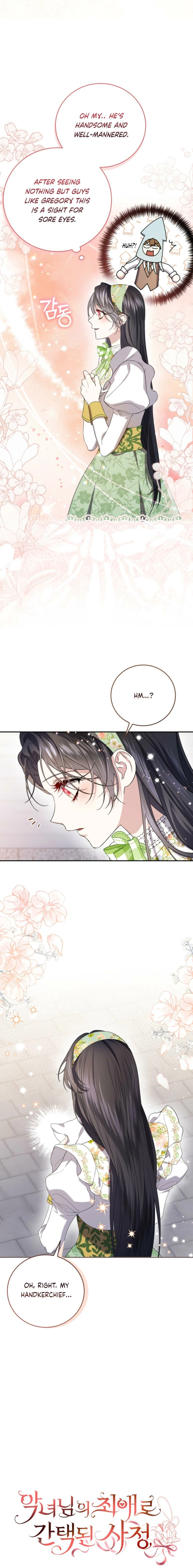 Read The Circumstances of Being Chosen as the Villainess's Favorite Manga Online