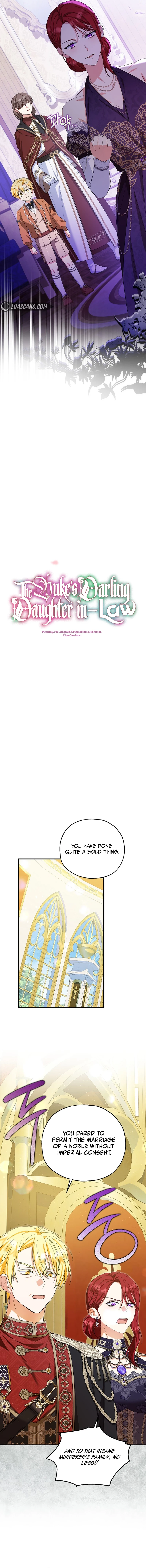 Read The Duke's Darling Daughter-in-Law EN Manga Online