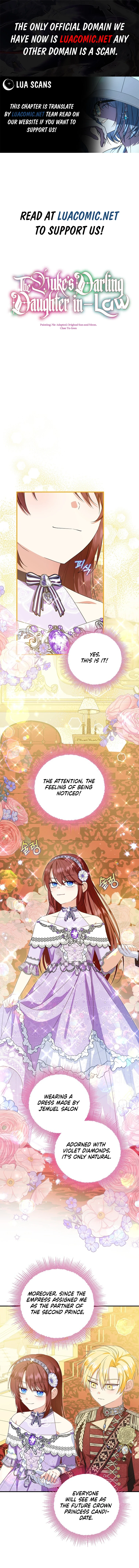 Read The Duke's Darling Daughter-in-Law EN Manga Online