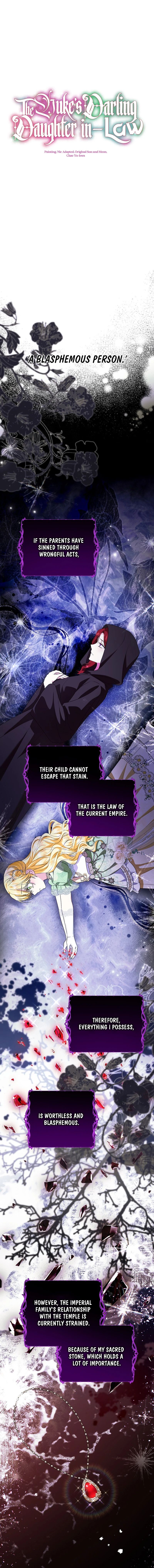 Read The Duke's Darling Daughter-in-Law EN Manga Online