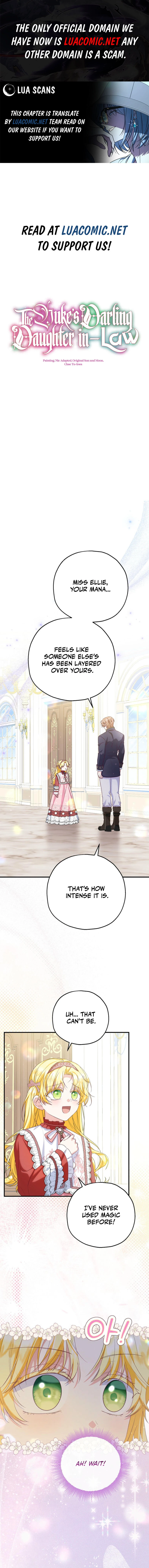 Read The Duke's Darling Daughter-in-Law EN Manga Online