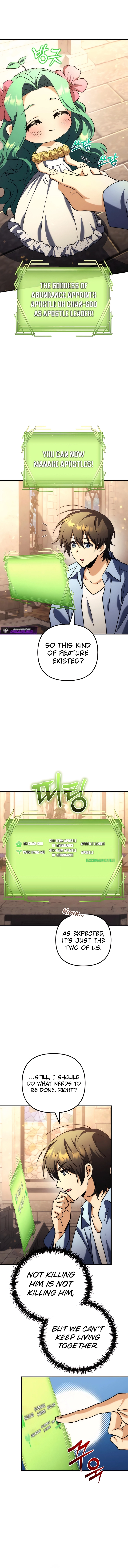Read The Goddess of Abundance and the Genius Troublemaker Apostle EN Manga Online