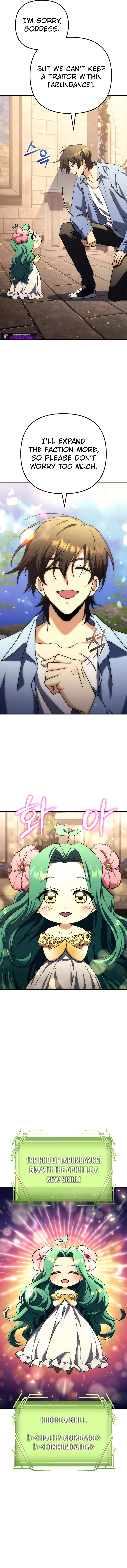 Read The Goddess of Abundance and the Genius Troublemaker Apostle EN Manga Online