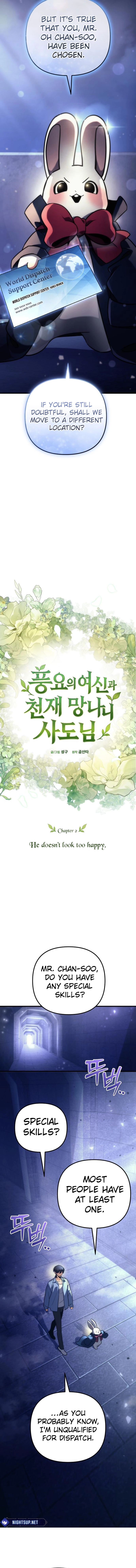 Read The Goddess of Abundance and the Genius Troublemaker Apostle EN Manga Online