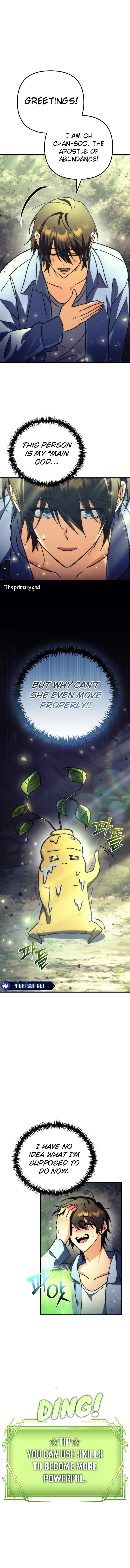 Read The Goddess of Abundance and the Genius Troublemaker Apostle EN Manga Online